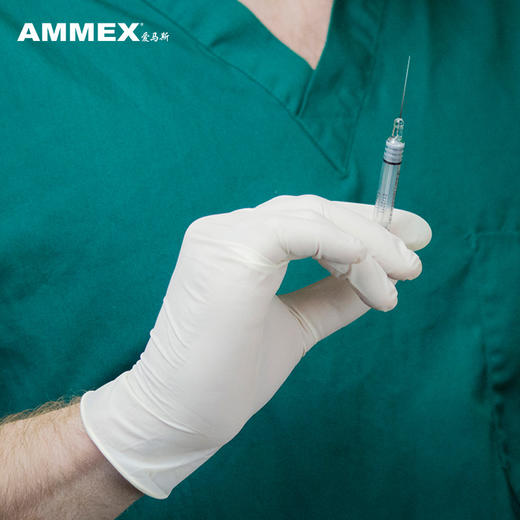 【进口 耐用】【10盒装】一次性使用医用橡胶检查手套（橡胶 无粉 微麻面）牙科口腔医用检查实验室工业劳保 TLFCMD-国械备20140101 商品图5