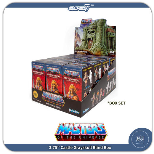 现货 Super7 希曼 盲盒 MOTU Castle Grayskull 商品图2