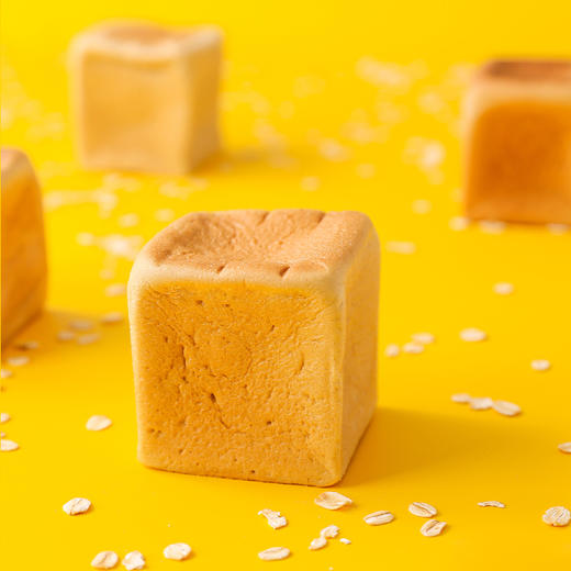 【已下架】0庶糖 低GI 不怕糖不怕胖 下单现做 | 纯主义 燕麦小方发酵热加工面包5个/盒*2盒 [福利品] 商品图8