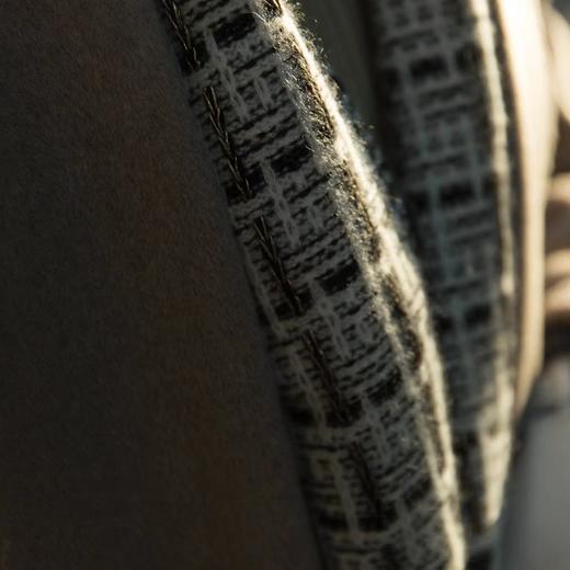 【漫步香榭丽舍】 纯羊绒小香风围巾手套帽子三件套 商品图10