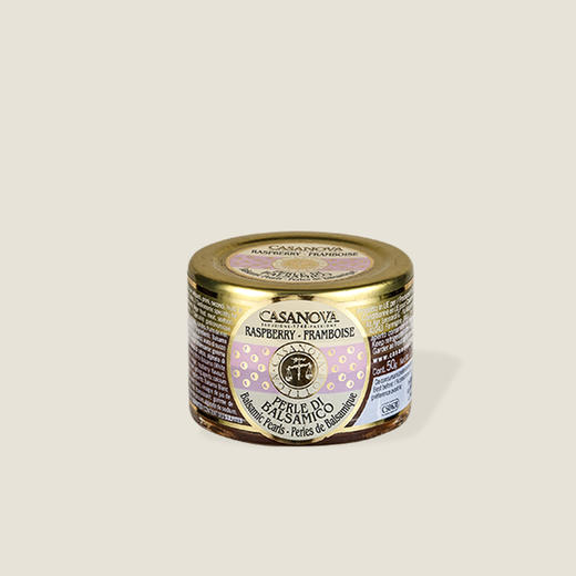 卡萨诺瓦树莓味珍珠白醋调味汁 50g 商品图0