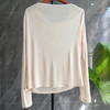 丁摩【 码偏大往小一号拍】春秋三醋酸弹力针织时尚圆领百搭上衣打底衫Q121189 商品缩略图2