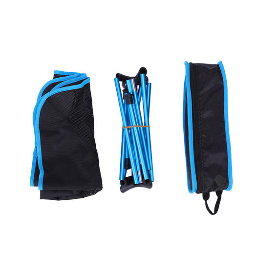 山韵航空铝合金支架超轻折叠月亮椅 商品图3