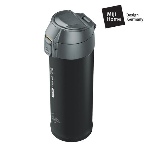 米技 一键式真空不锈钢轻量杯 460ml 星空灰 商品图1