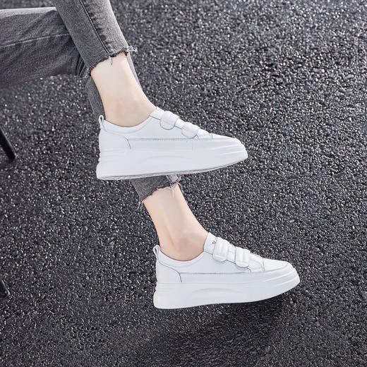 ZHR小白鞋女平底百搭休闲运动鞋韩版厚底板鞋 商品图5