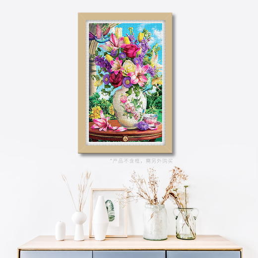 【折扣商品 不退不换】1000片 平面拼图 塑料拼图 H2309 鲜花锦簇 商品图2