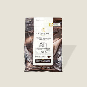 嘉利宝黑巧克力粒-54.5% 2.5kg