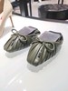 草绿弹力羊猄蛋卷鞋 商品缩略图2