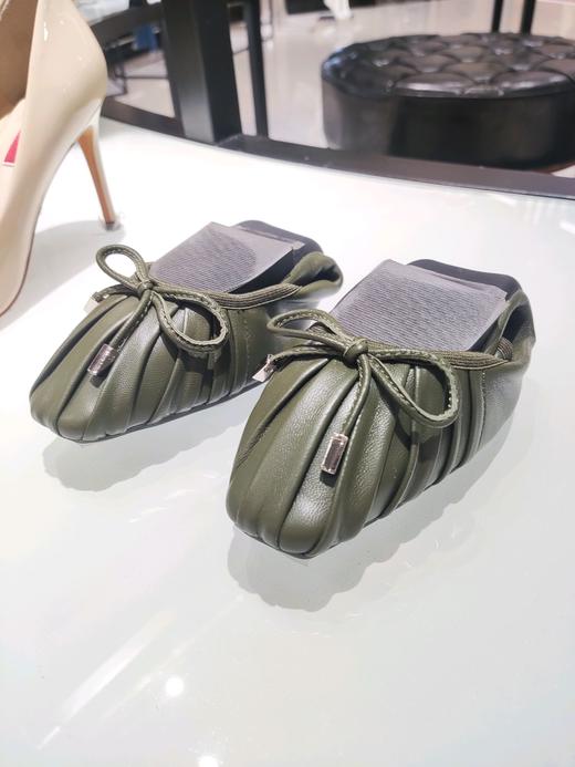 草绿弹力羊猄蛋卷鞋 商品图2