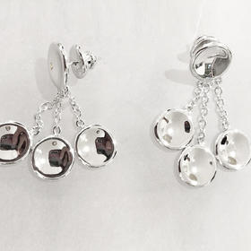J.HARDYMENT | Small Thumbprints Triple Swing Earrings [耳环]