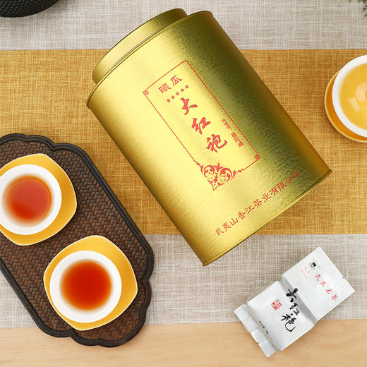 曦瓜 金罐系列 曼陀峰五星大红袍 罐装250g 商品图4