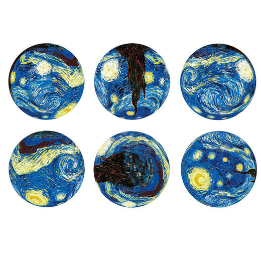 236片 轻触控制灯光球体拼图  JA1007 梵谷-星夜 商品图1