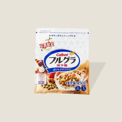 卡乐比减糖麦片 450g 商品图0
