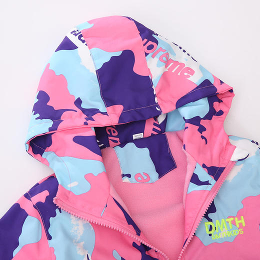 【限时福利】新款儿童外套男女款秋冬加绒外套冲锋衣秋冬防风防水外套冬季大童装 商品图7