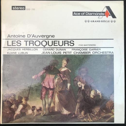 LP黑胶唱片 安托万·杜凡恩《特洛伊人》 让-路易斯·佩蒂特室内乐团 让-路易斯·佩蒂特指挥 商品图0