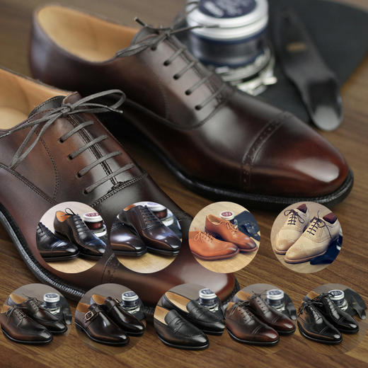 高级手工沿条缝工艺 固特异 进口材料 绅士鞋 九款多色 商品图0