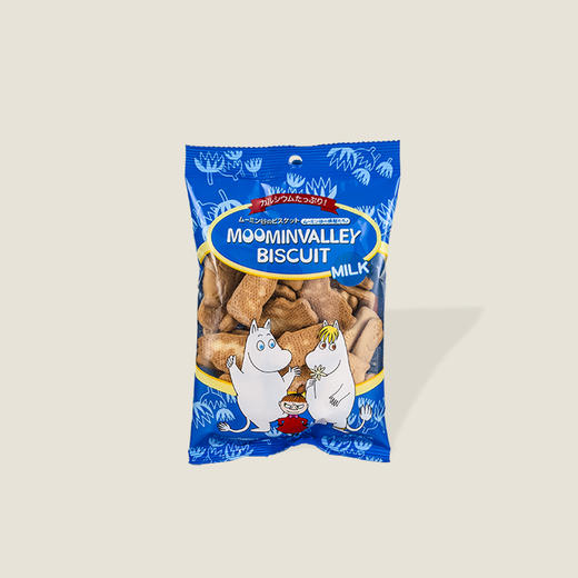 北陆制果姆明牛奶味饼干 60g 商品图0