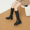 西遇长筒靴女高跟冬季新款骑士靴潮流女靴瘦瘦靴不过膝长靴女	D2214162 商品缩略图0