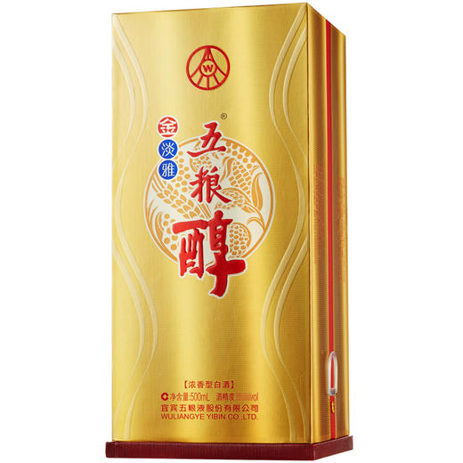 42度五粮醇金淡雅500ml×6 整箱装（2017年老酒） 商品图3