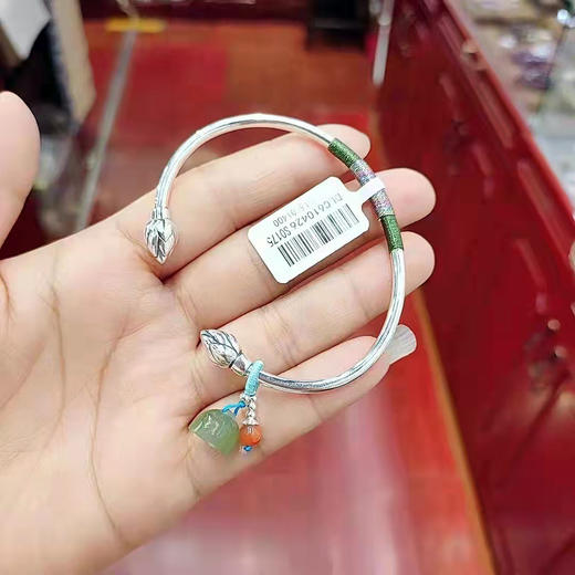 足银999手镯DK082 商品图2