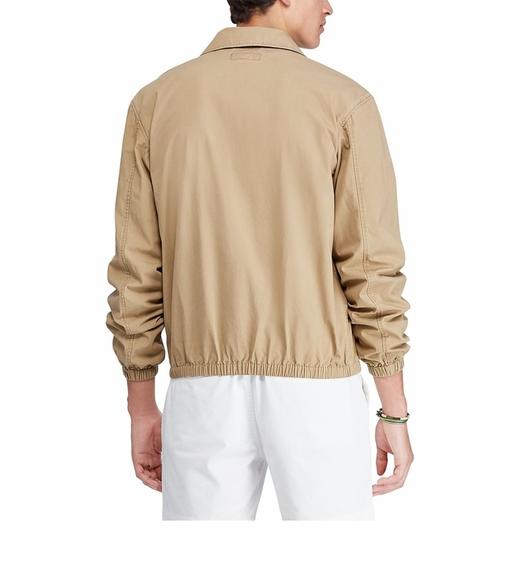 小马刺绣标 翻领 春秋季 薄款棉夹克外套 PT-1009 商品图1