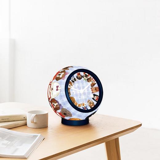 145片 桌上时钟拼图 KC1052 瓜几拉-狗狗毕业照 商品图1