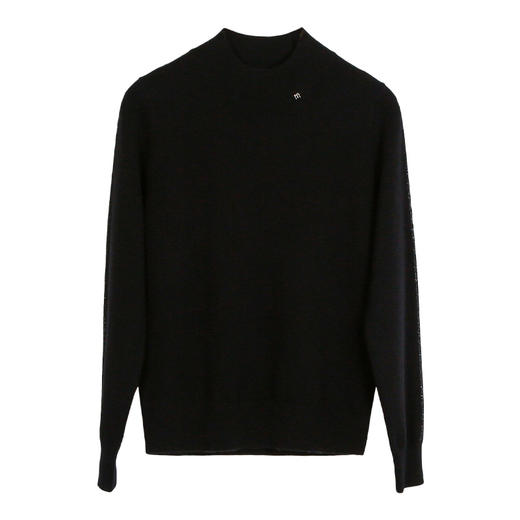 METTE羊绒世家21年秋冬新品女士半高领100%羊绒衫内搭保暖毛衣 商品图5