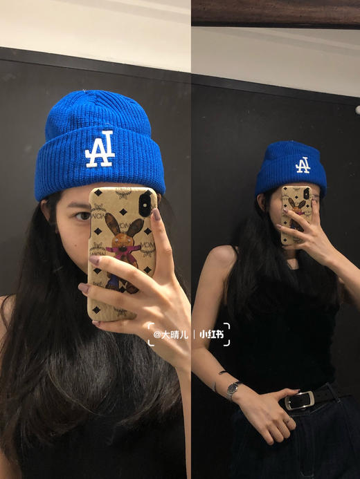 MLB美国职棒大联盟羊毛毛线帽/贝雷帽张艺兴同款 时尚感实足 商品图6