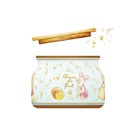 64片 收纳罐拼图 塑料拼图 BC1002 小熊维尼系列- 美好花季 商品图1