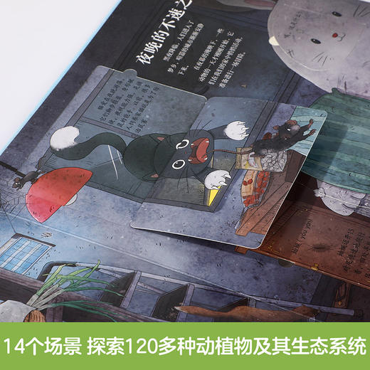 乐乐趣揭秘翻翻书-城市里的自然课 商品图2