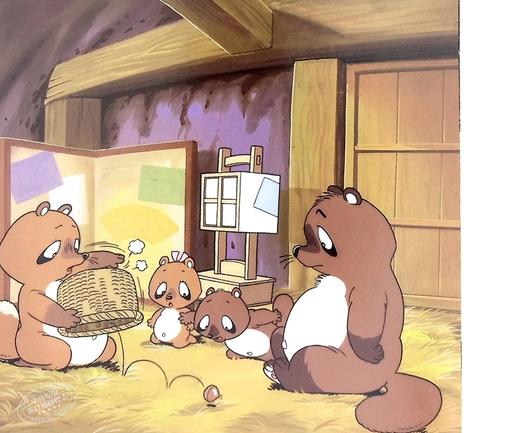 【中商原版】分福茶釜 好孩子和妈妈的童话绘本系列 日文原版 ぶんぶくちゃがま よい子とママのアニメ絵本 商品图7