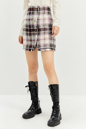 NEELLY纳俪半身Z中裙女秋冬裙小个子冬天新款时尚