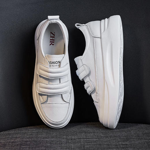 ZHR小白鞋女平底百搭休闲运动鞋韩版厚底板鞋 商品图0
