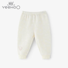 英氏-内衣类（冬）E1恒温拆裤浅柔黄110CM