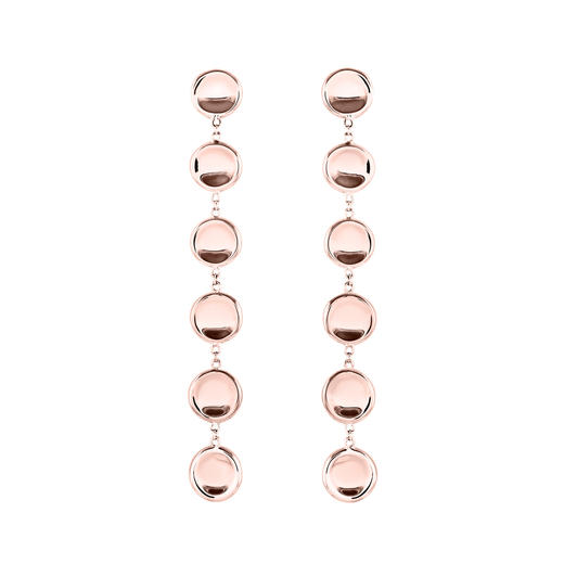 J.HARDYMENT | Small Thumbprints Chain Drop Earrings 70mm [耳环 3色可选] 商品图2