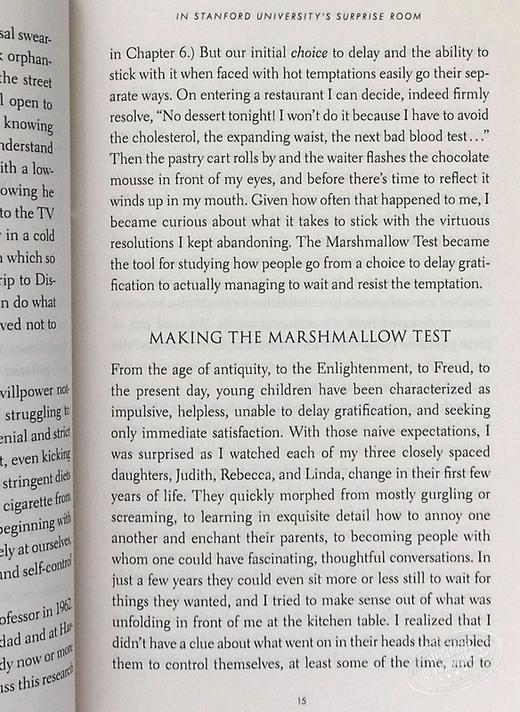 【中商原版】The Marshmallow Test 棉花糖实验 英文原版 Walter Mischel 商品图7