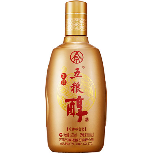 42度五粮醇金淡雅500ml×6 整箱装（2017年老酒） 商品图2