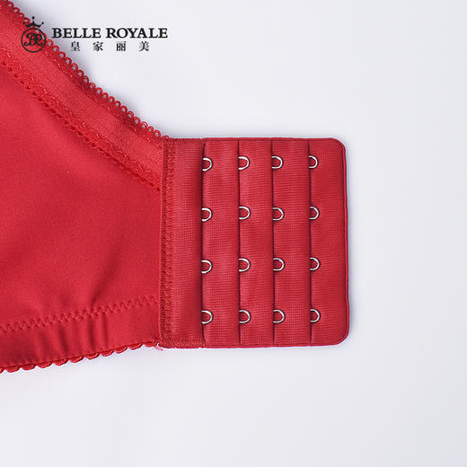 【秒杀品不退不换】皇家丽美薄杯记忆钛圈收副乳调整型文胸大胸显小内衣WJ901-1 商品图3