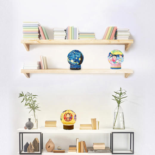 236片 轻触控制灯光球体拼图  JA1007 梵谷-星夜 商品图4