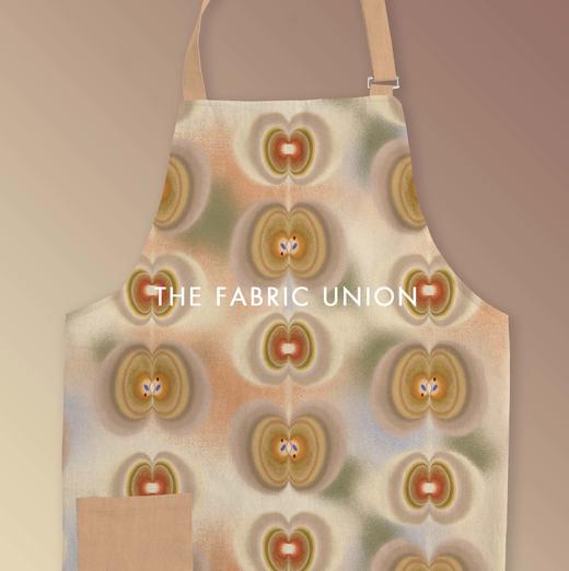 THE FABRIC UNION「Lichtung林中空地」系列 棉麻印花厨用围裙 商品图1