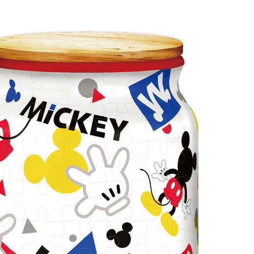 96片 收纳罐拼图 BB1009 米奇与朋友系列-缤纷活发米奇 商品图1