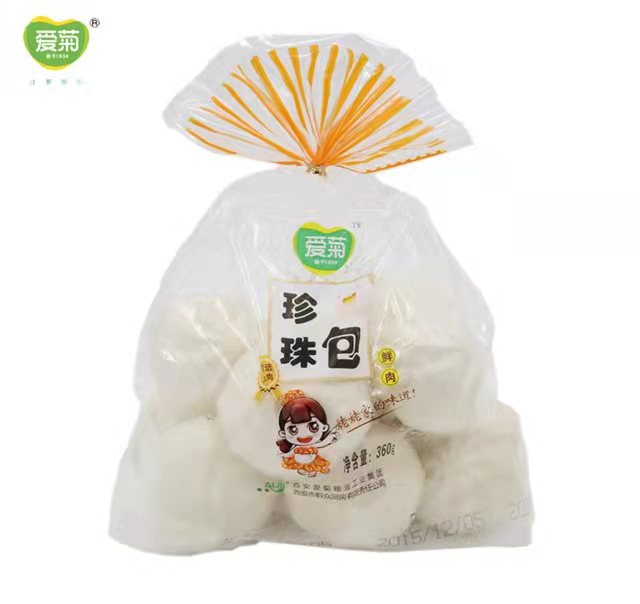 爱菊珍珠鲜肉包360g/12个
