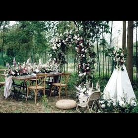 户外花艺拱门设计