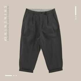 B989232193宽松直筒休闲裤