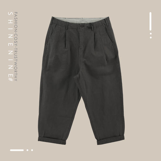 B989232193宽松直筒休闲裤 商品图0