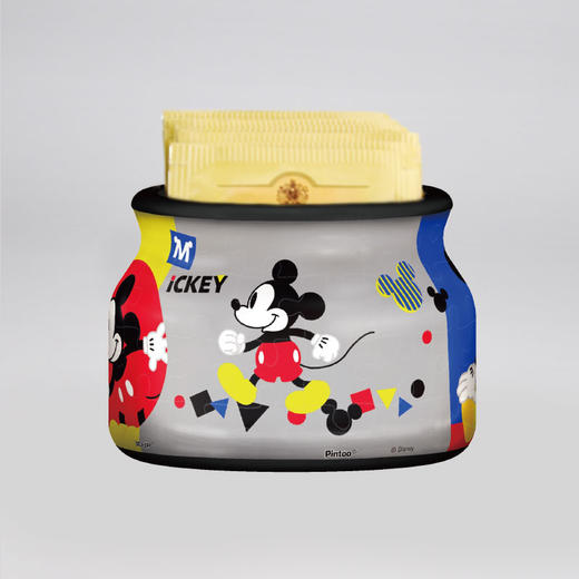 64片 收纳罐拼图 塑料拼图 BC1003 米奇与朋友系列-缤纷俏皮米奇 商品图0