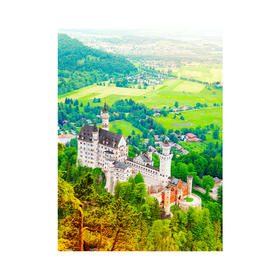 300平面拼图 塑料拼图 H2343 德国-春季天鹅堡