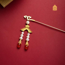 岁朝佳瑞·发簪