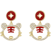 ZEGL虎年本命年礼物虎虎生威耳环女ins风小众耳钉925银针秋冬耳饰 商品缩略图4