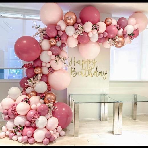 气球背景墙拱门 高端浪漫现场布置 商品图0
